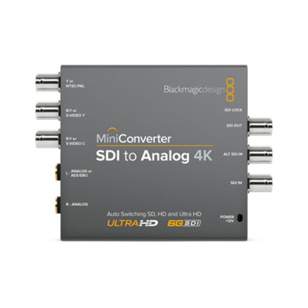 SDI to Analog 4K Converter